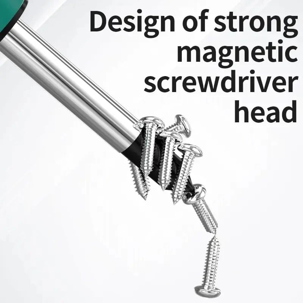 Magnetic Mini Short Handle Screwdriver Set 2