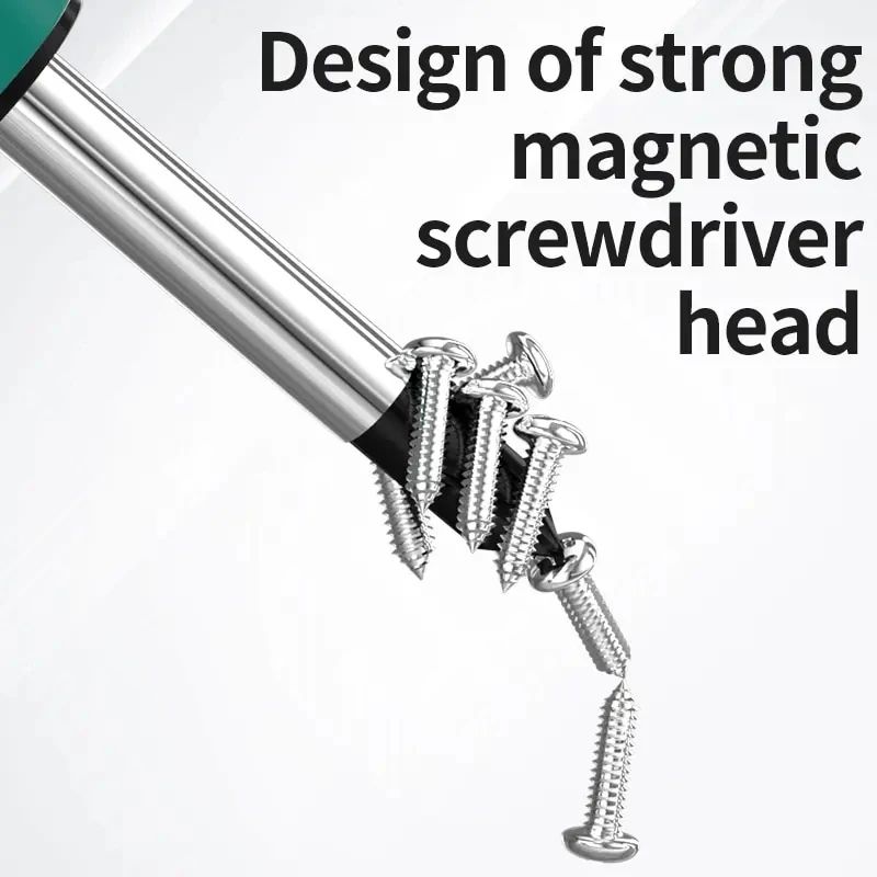 Magnetic Mini Short Handle Screwdriver Set 2