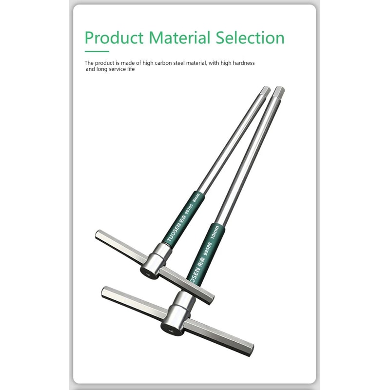 T Type Hex Torx Screwdriver Wrench 8
