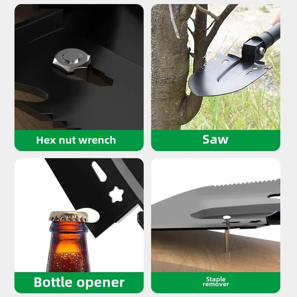 Multifunction Folding Camping Shovel 3