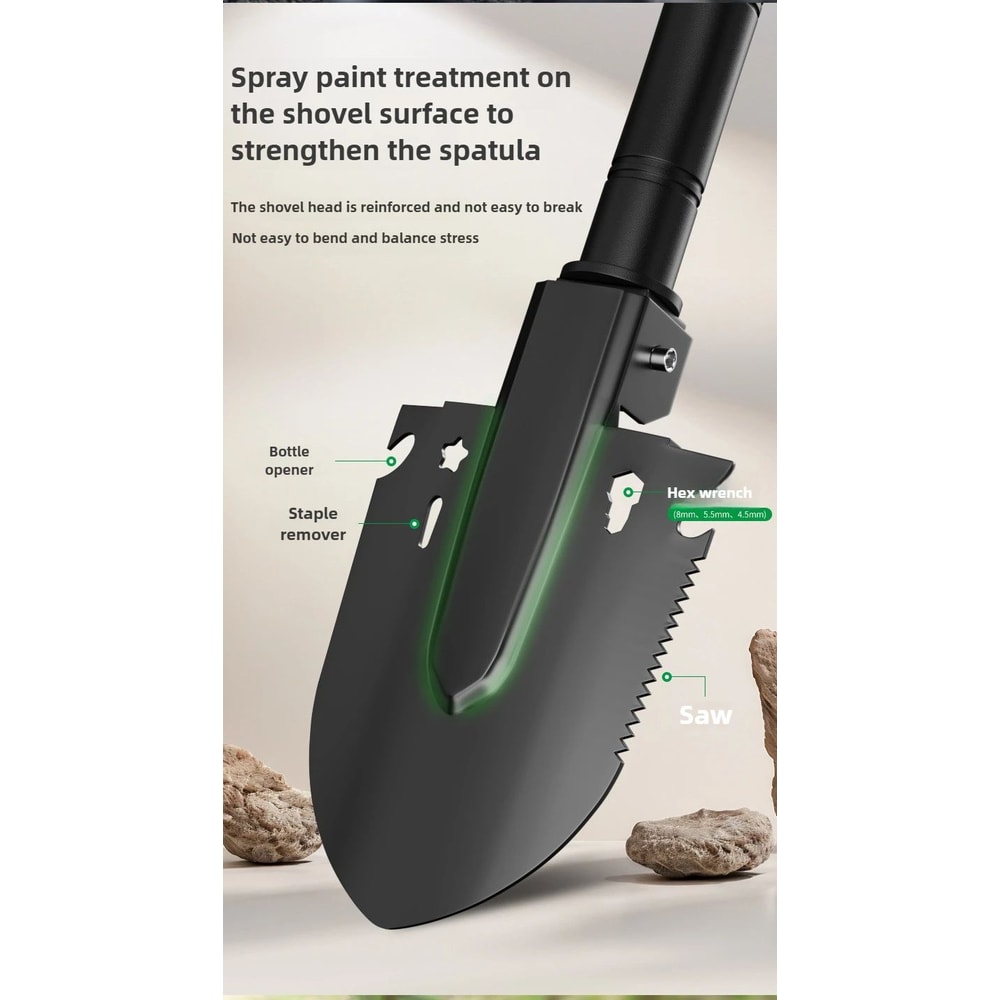 Multifunction Folding Camping Shovel 8