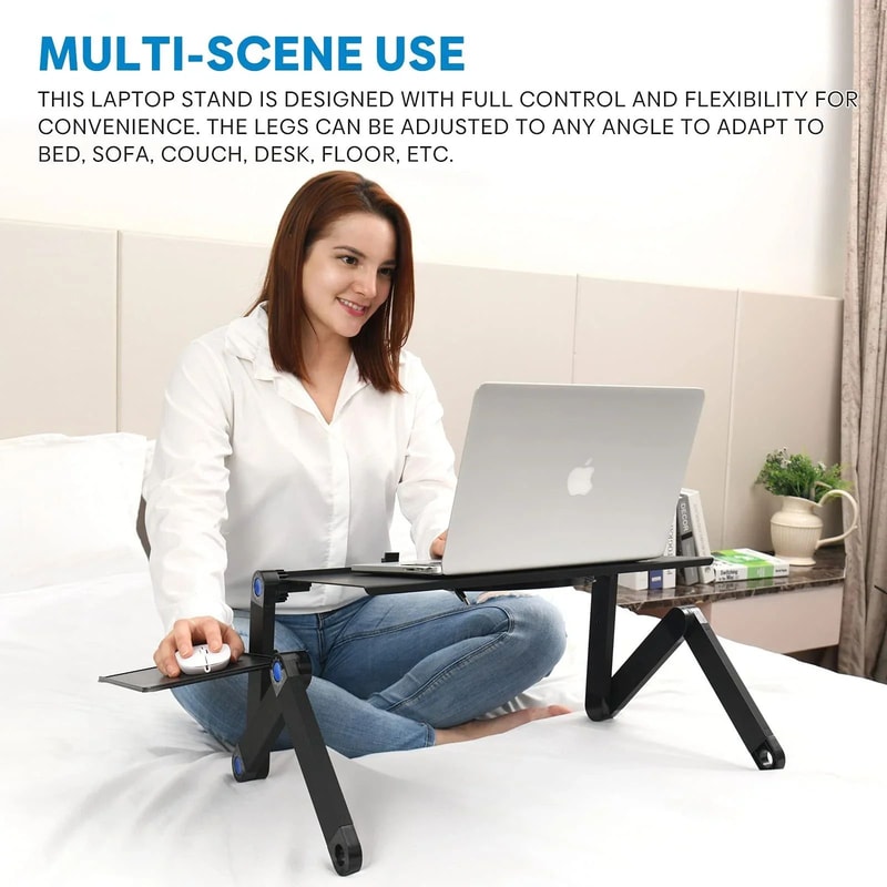Adjustable Aluminum Laptop Table Stand 6