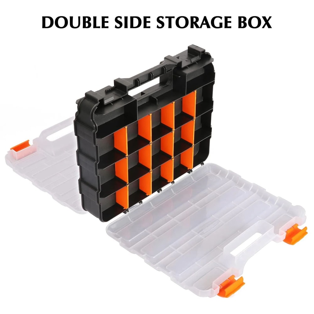 Double Sided Small Parts Tool Organizer 11