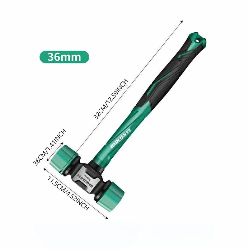 Multifunction Anti Vibration Rubber Hammer 14