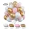 White And Gold Party Balloon Set 10