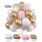 White And Gold Party Balloon Set 10