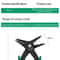 Multifunction Snap Ring Circlip Pliers 10