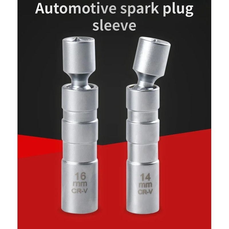 Magnetic Spark Plug Socket Wrench Set 6