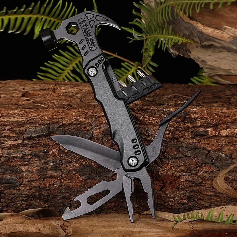Multifunction Folding Wrench Hammer Tool 3