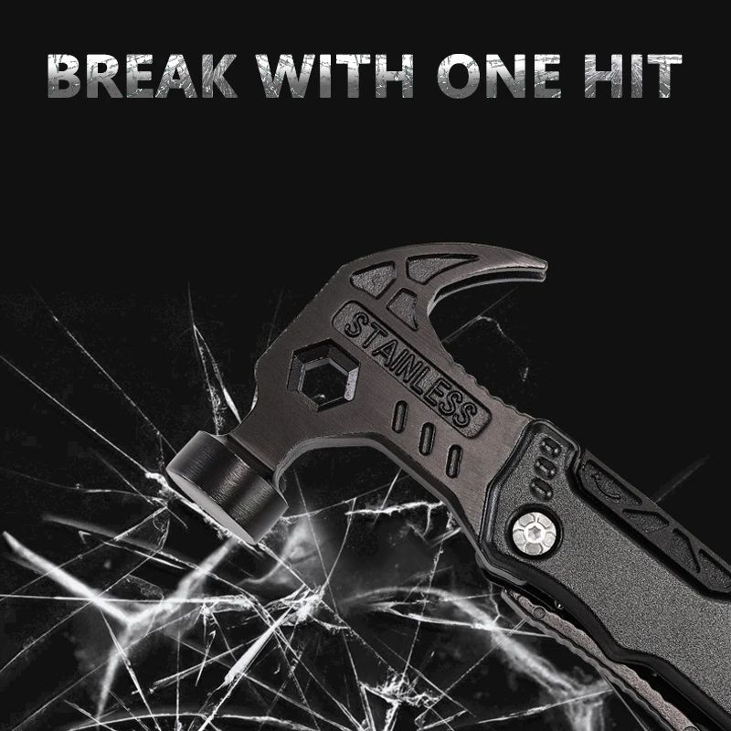 Multifunction Folding Wrench Hammer Tool 5