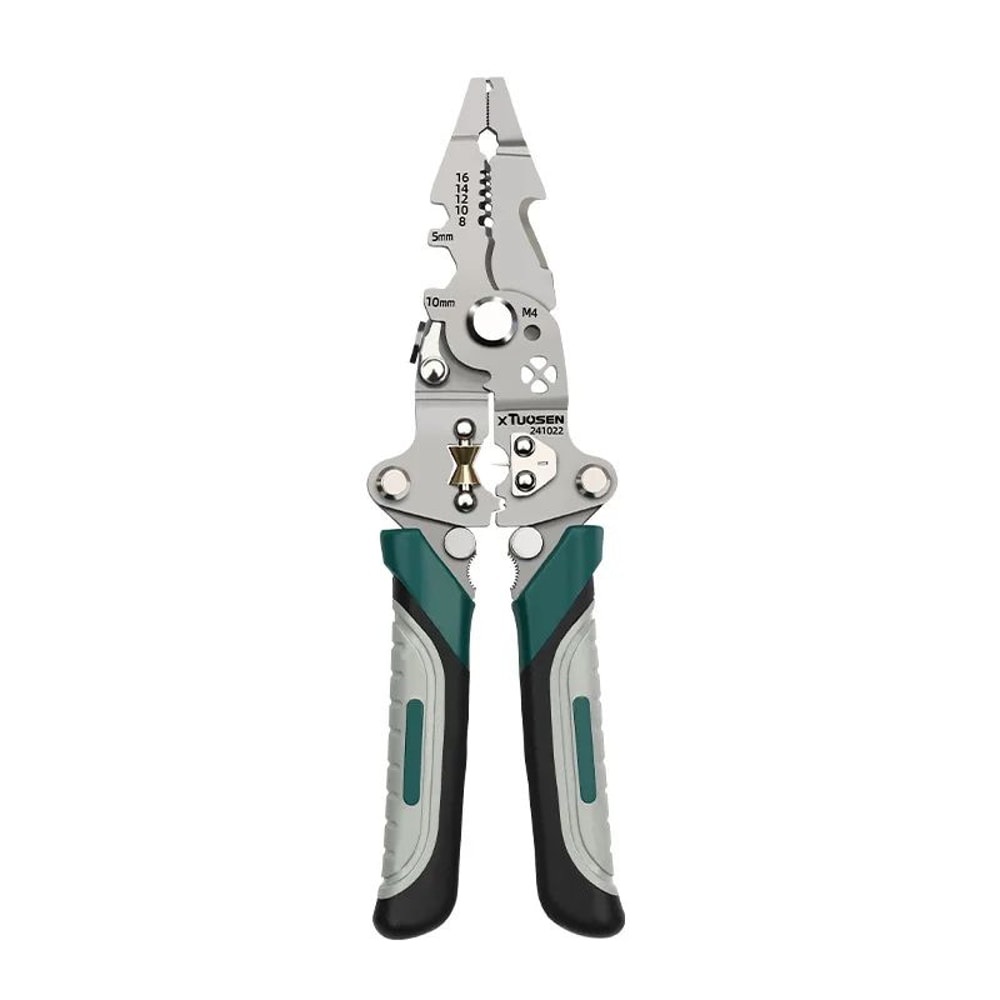 TUOSEN Multifunction Foldable Wire Stripper Pliers 4