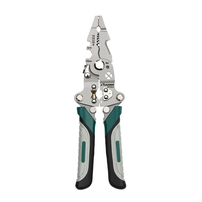 TUOSEN Multifunction Foldable Wire Stripper Pliers 4