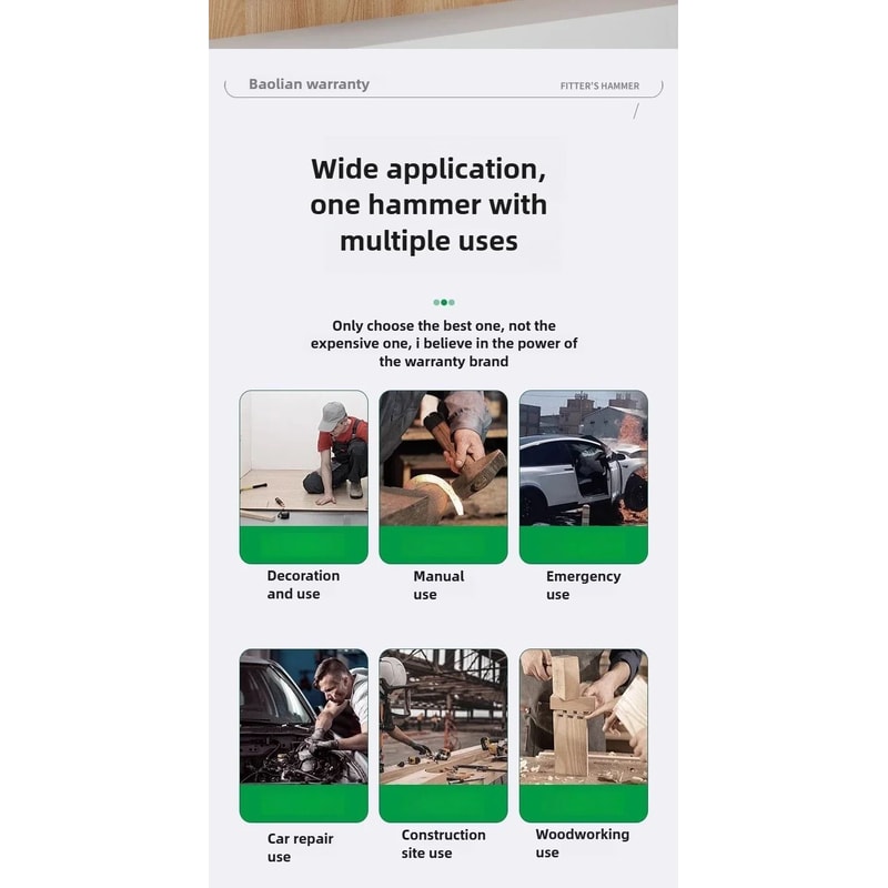 Plastic Coated Duckbill Flat Head Hammer 16