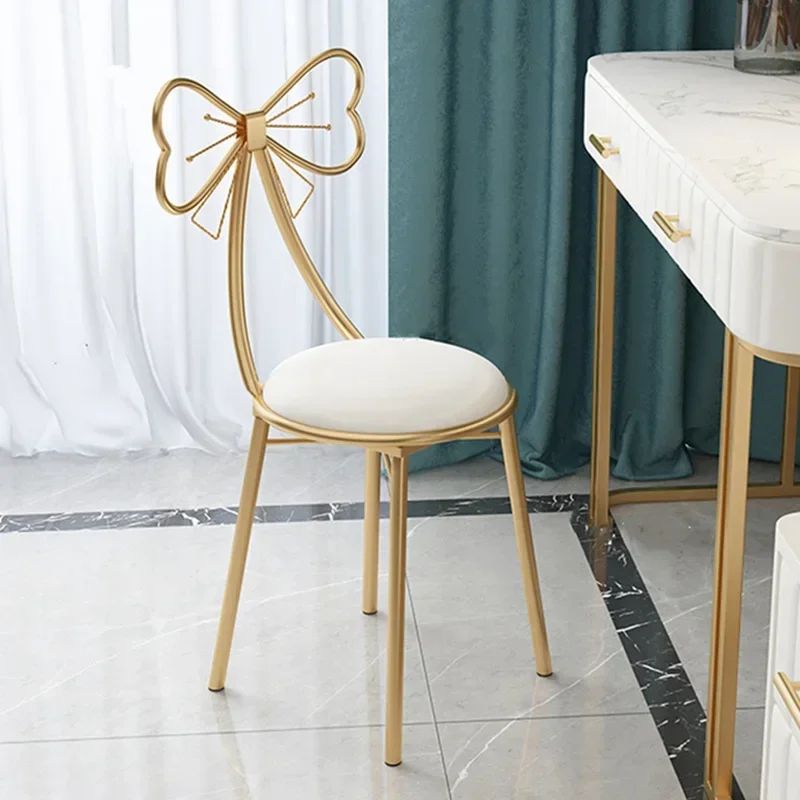 Butterfly Makeup Chair With Detachable Backrest 1