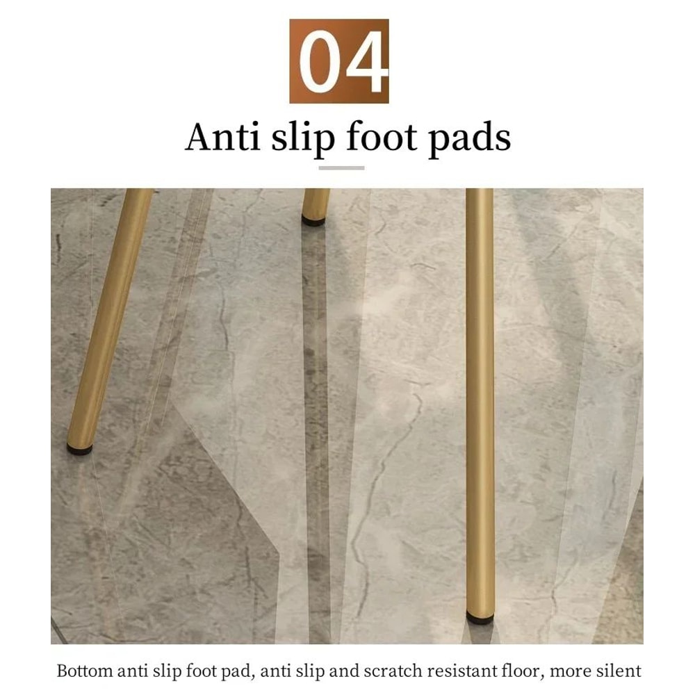 Butterfly Makeup Chair With Detachable Backrest 10