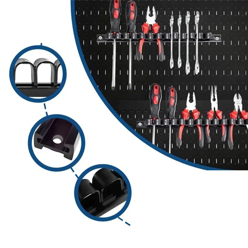 Wall Mount Screwdriver Tool Organizer Set 4