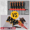 Wall Mount Screwdriver Tool Organizer Set 6