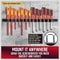 Wall Mount Screwdriver Tool Organizer Set 7