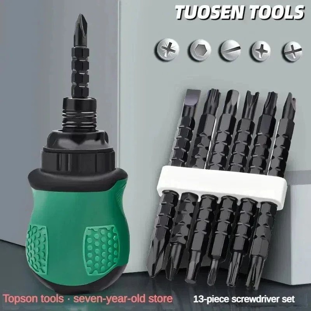 13 In 1 Ratchet Screwdriver Repair Set 0