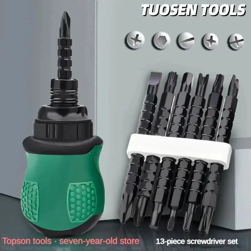 13 In 1 Ratchet Screwdriver Repair Set 0