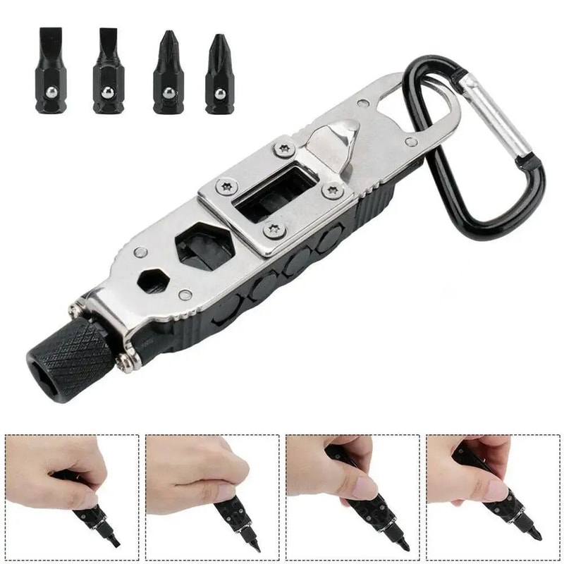 Mini Keychain Screwdriver Multi Tool 8