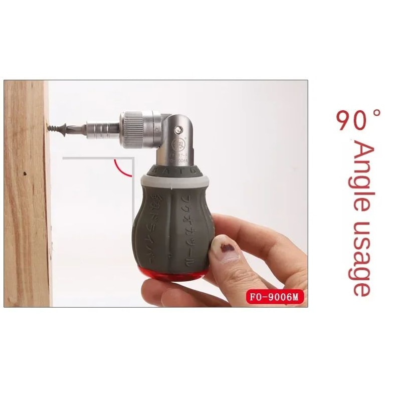 Adjustable Ratchet Screwdriver Set 8