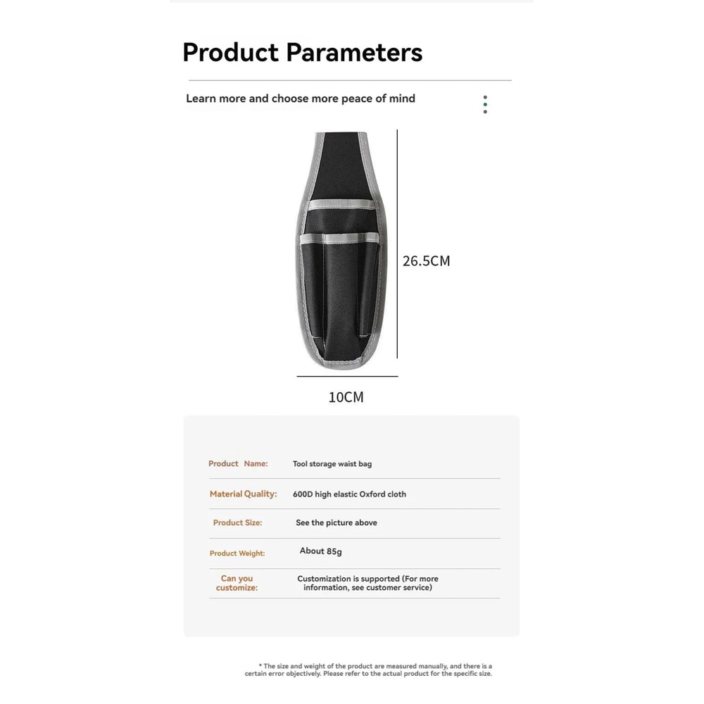 Electric Shears Storage Pocket 6