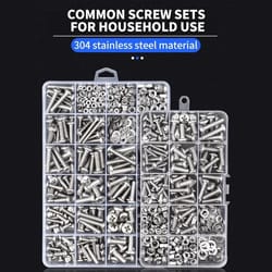 metric screw and bolt assortment kit