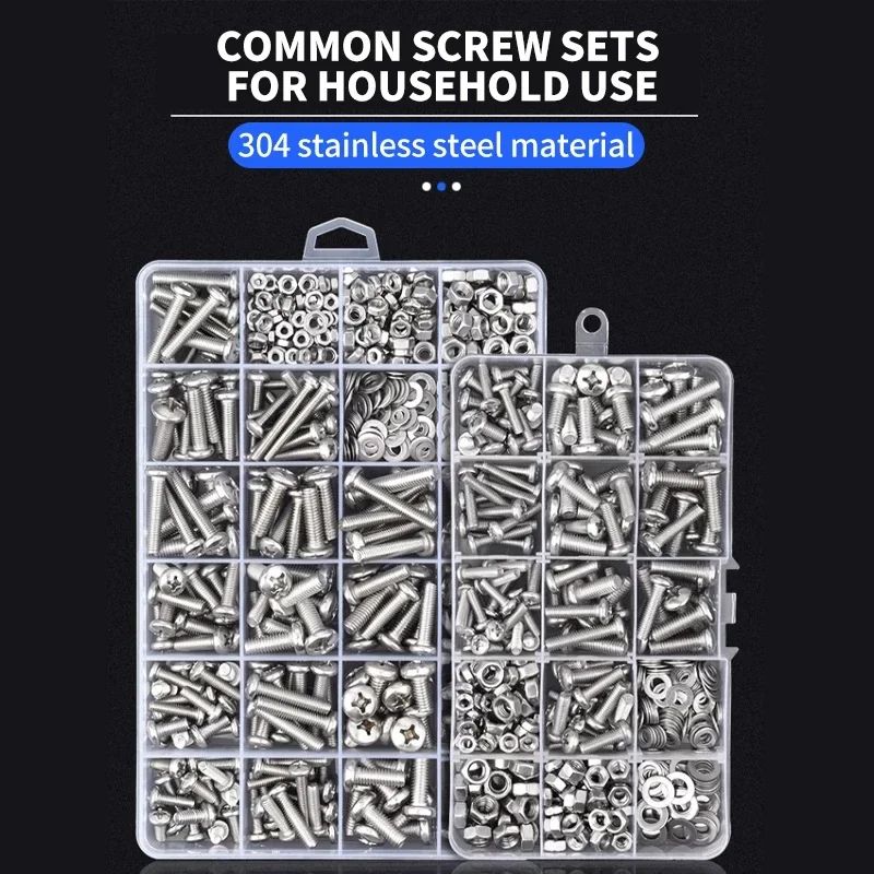 Metric Screw And Bolt Assortment Kit 0