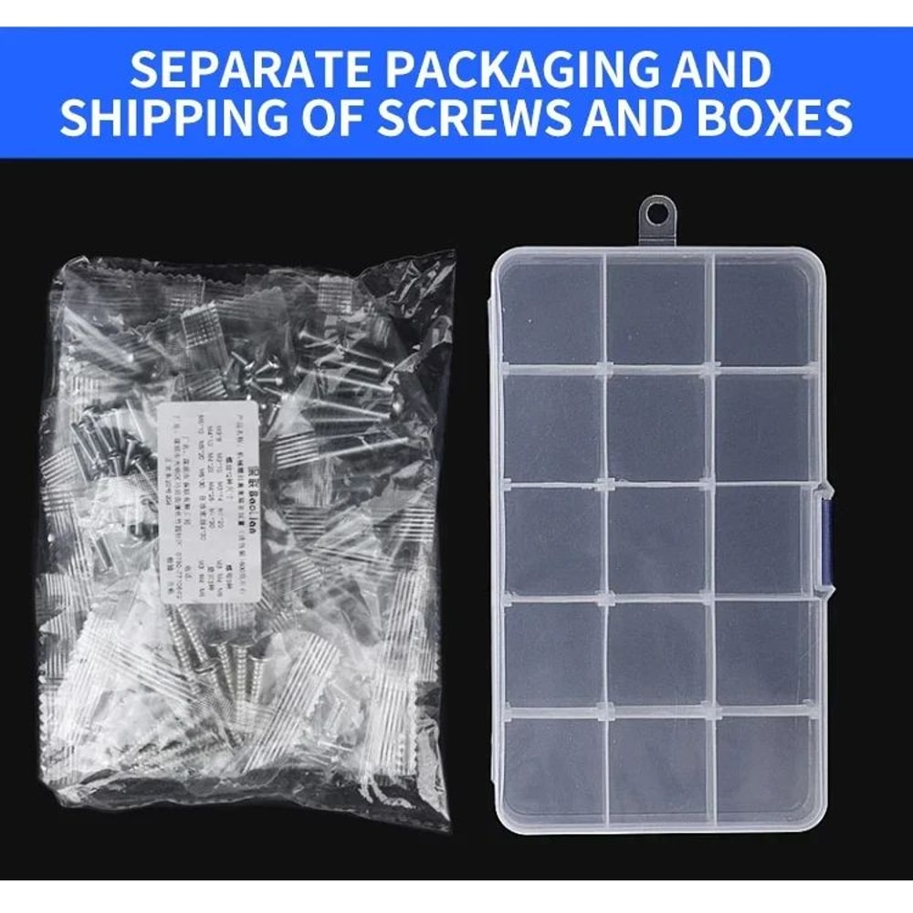 Metric Screw And Bolt Assortment Kit 8