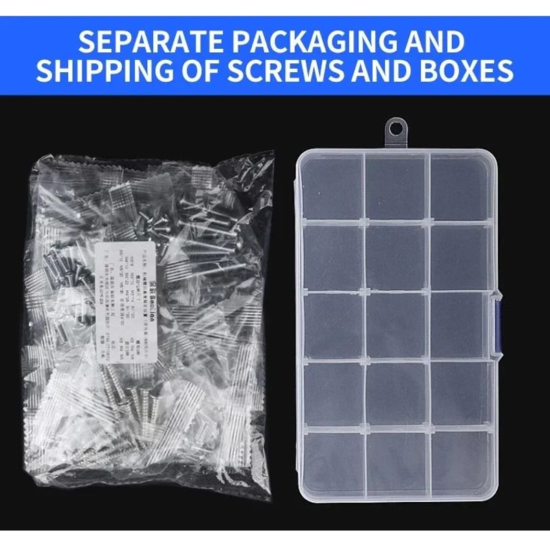 Metric Screw And Bolt Assortment Kit 8