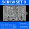 Metric Screw And Bolt Assortment Kit 9