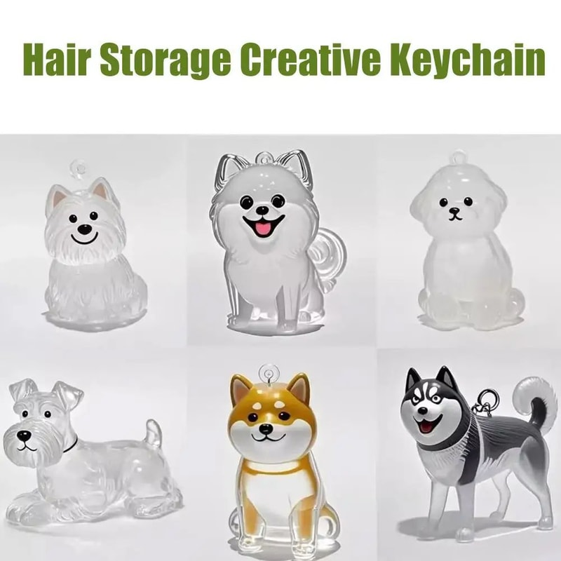 Pet Hair Keepsake Memorial Bottle 6