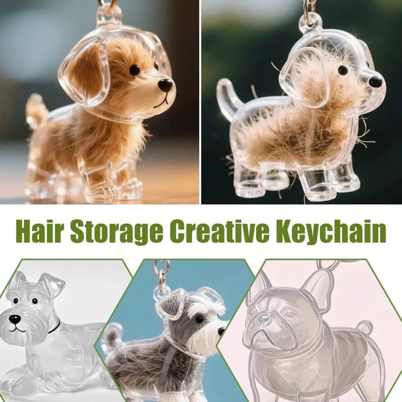 Pet Hair Keepsake Memorial Bottle 7