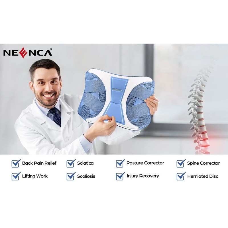 Adjustable Lumbar Back Support Brace 6