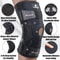 Hinged Knee Support Brace With Stabilizers 1