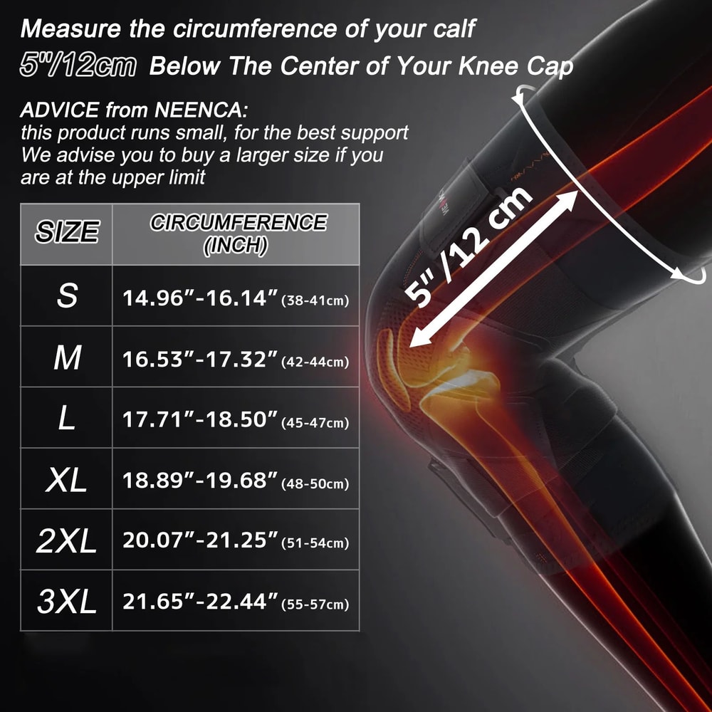 Hinged Knee Support Brace With Stabilizers 2