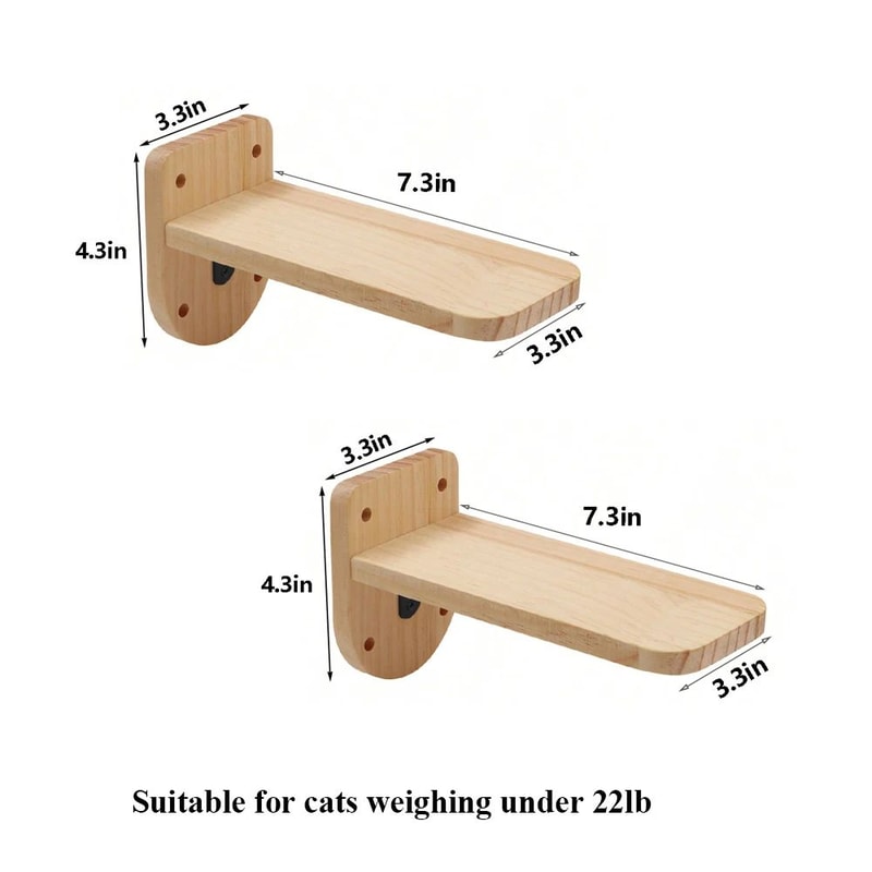 Wall Mounted Cat Climbing Shelf Stairs 22