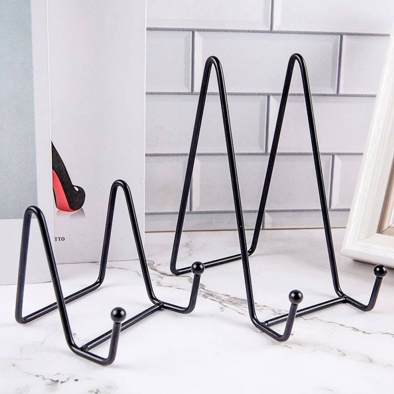 Metal Plate Display Stand For Photos And Decor 5