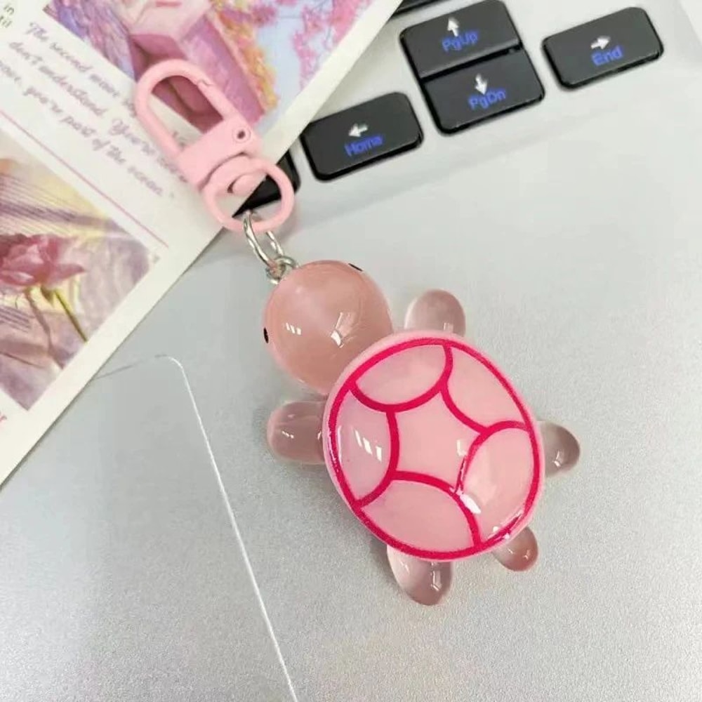 Glow Turtle Resin Keychain Ornament 13