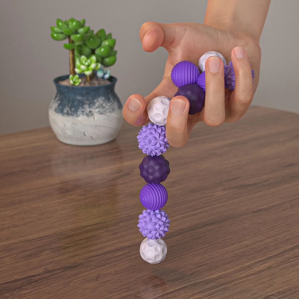 Magnetic Silicone Sensory Fidget Balls 2