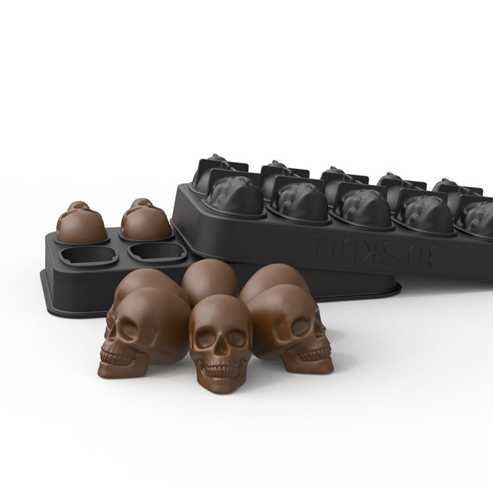 3D Skull Silicone Cake Mold 14