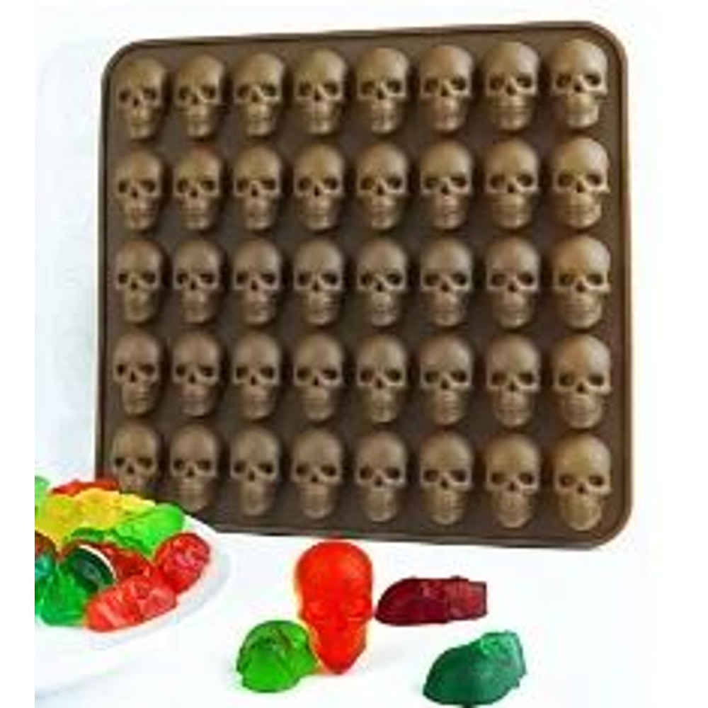 3D Skull Silicone Cake Mold 19
