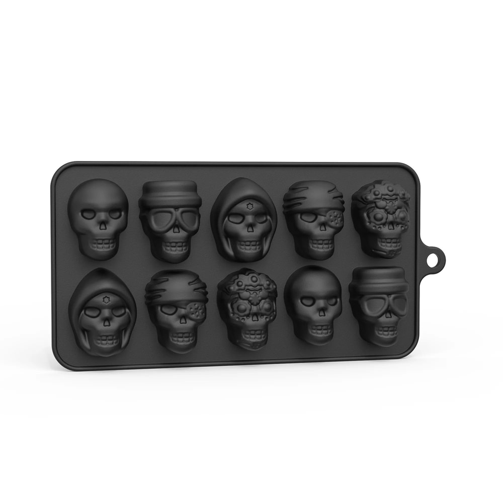 3D Skull Silicone Cake Mold 15