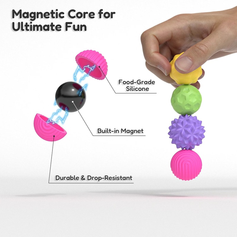 Magnetic Fidget Stress Relief Toy 3