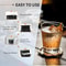 Clear Square Ice Cube Tray For Whiskey 4