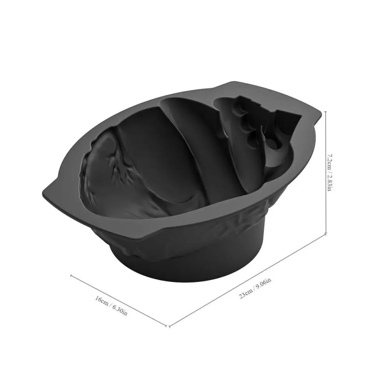 Silicone Human Brain Cake Mold 2