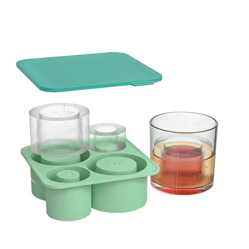 Silicone Round Ice Mold For Tumblers 5