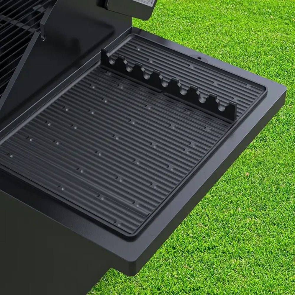 Silicone Grill Mat With Utensil Holder 6