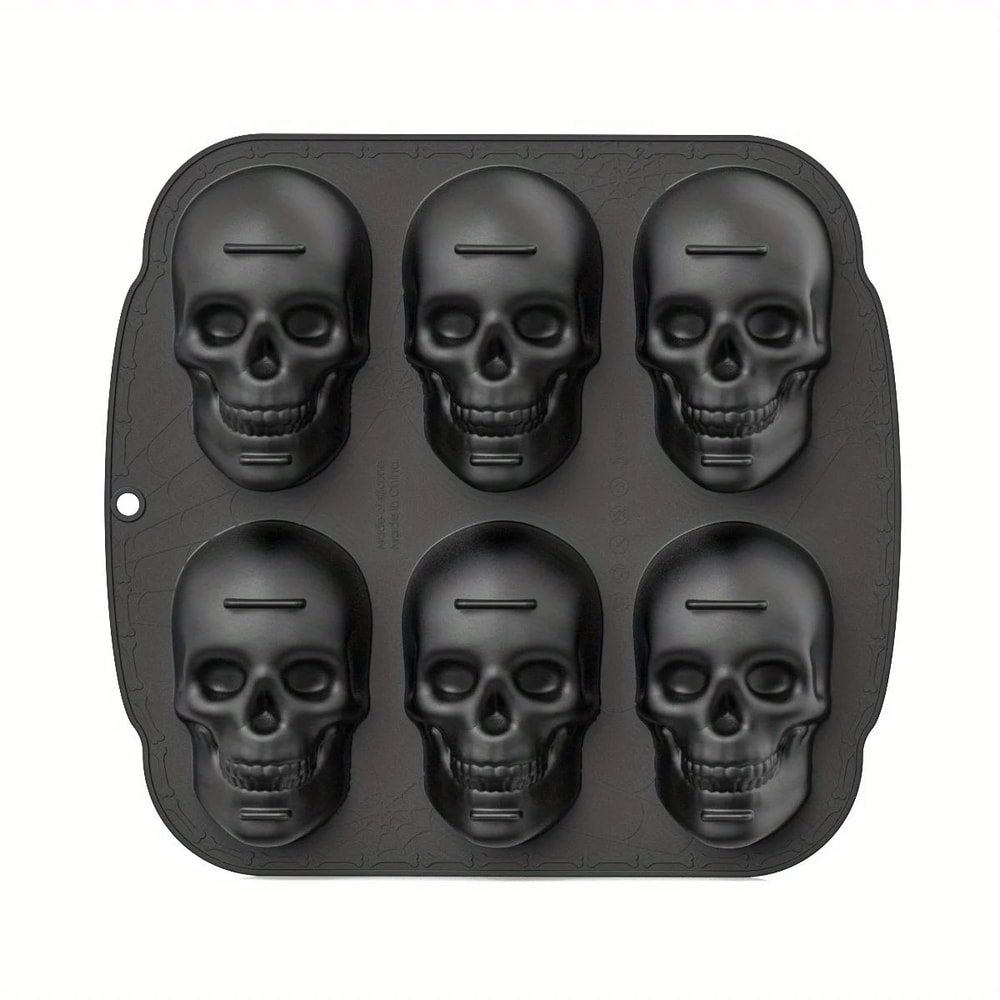 Skull Silicone Cake Decorating Mold 2
